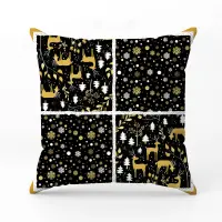 Декоративна възглавница с коледни мотиви - 2388 - Декоративна възглавница с коледни мотиви - 2388