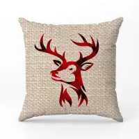 Декоративна възглавница с коледни мотиви - 23993 - Декоративна възглавница с коледни мотиви - 23993