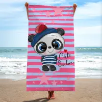 Детска хавлиена кърпа - Панда - Детска хавлиена кърпа - Панда