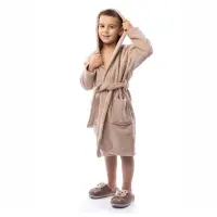 Детски халат Елеганс - Капучино - 2671 | Детски халат Елеганс - Капучино - 2671