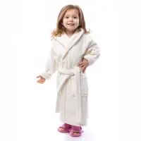 Детски халат Елеганс - Крем - 2677 | Детски халат Елеганс - Крем - 2677