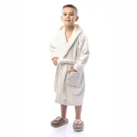 Детски халат Елеганс - Крем - 2681 | Детски халат Елеганс - Крем - 2681