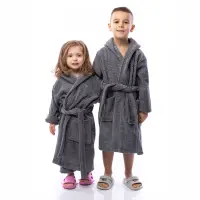 Детски халат Елеганс - Сив - 2710 | Детски халат Елеганс - Сив - 2710