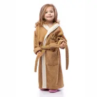 Детски халат Маер - Кафяв - 2561 | Детски халат Маер - Кафяв - 2561