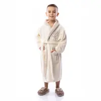 Детски халат Маер - Крем - Детски халат Маер - Крем