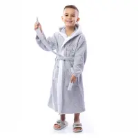 Детски халат Маер - Сив - 2580 | Детски халат Маер - Сив - 2580