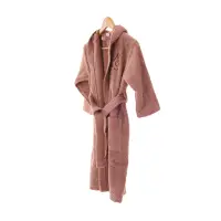 Детски халат Мери-MS кафяво - 3241 | Детски халат Мери-MS кафяво - 3241