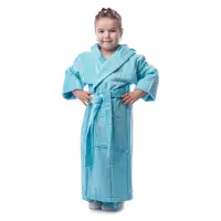 Детски халат нишка - електрик - Детски халат нишка - електрик
