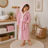 Детски халат Sunny - розово - 7/8 години - Детски халат Sunny - розово - 7/8 години