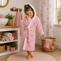Детски халат Sunny - розово - 3/4 години - Детски халат Sunny - розово - 3/4 години