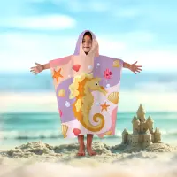 Детско хавлиено пончо - 5053 - Детско хавлиено пончо - 5053