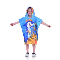 Детско пончо - Акула - Детско пончо - Акула