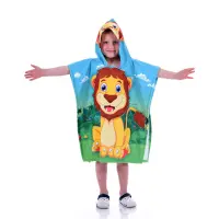 Детско пончо - Лъвче - Детско пончо - Лъвче