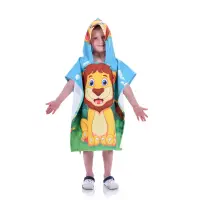 Детско пончо - Лъвче - 1390 | Детско пончо - Лъвче - 1390