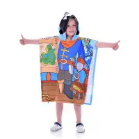 Детско пончо - Морски Пират - 1405 | Детско пончо - Морски Пират - 1405