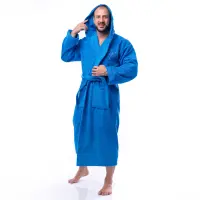 Халат Едноцветен Лукс - Парламент - мъжки - 1619 | Халат Едноцветен Лукс - Парламент - мъжки - 1619