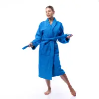 Халат Едноцветен Шал Яка - Парламент - дамски - 1695 | Халат Едноцветен Шал Яка - Парламент - дамски - 1695