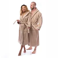 Халат Елеганс - Капучино - дамски - Халат Елеганс - Капучино - дамски