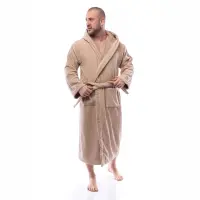 Халат Елеганс - Капучино - мъжки - 2665 | Халат Елеганс - Капучино - мъжки - 2665