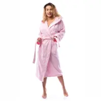 Халат Елеганс - Розов - дамски - 2630 | Халат Елеганс - Розов - дамски - 2630