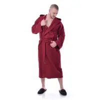 Халат Маер - Бордо - мъжки - 1192 | Халат Маер - Бордо - мъжки - 1192