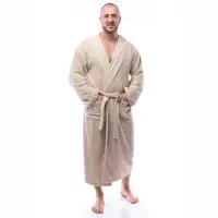 Халат Маер - Капучино - мъжки - 2603 | Халат Маер - Капучино - мъжки - 2603