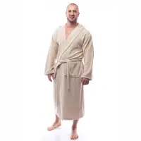 Халат Маер - Капучино - мъжки - 2604 | Халат Маер - Капучино - мъжки - 2604