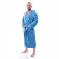 Халат Маер - Морско синьо - мъжки - 2618 | Халат Маер - Морско синьо - мъжки - 2618
