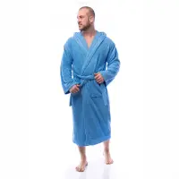 Халат Маер - Морско синьо - мъжки - Халат Маер - Морско синьо - мъжки