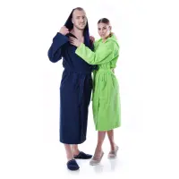 Халат Маер - Тъмно синьо - мъжки - 1189 | Халат Маер - Тъмно синьо - мъжки - 1189