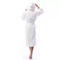 Халат Микропамук - крем - дамски - 218 | Халат Микропамук - крем - дамски - 218