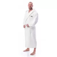 Халат Микропамук - крем - мъжки - 204 | Халат Микропамук - крем - мъжки - 204