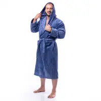 Халат нишка - Дънково - мъжки - 1744 | Халат нишка - Дънково - мъжки - 1744