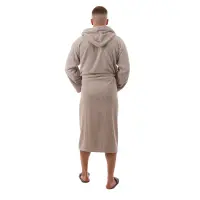 Халат Рипс - Светло сив - мъжки - 3693 | Халат Рипс - Светло сив - мъжки - 3693