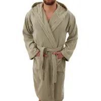 Халат Рипс - Светло зелен - мъжки - 3698 | Халат Рипс - Светло зелен - мъжки - 3698