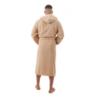 Халат Севи лого - MS - капучино- мъжки - 3768 | Халат Севи лого - MS - капучино- мъжки - 3768