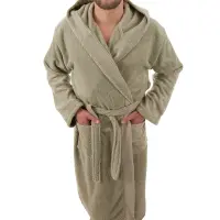 Халат Севи лого - MS - светло зелен- мъжки - 3754 | Халат Севи лого - MS - светло зелен- мъжки - 3754