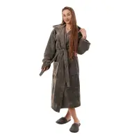 Халат ТРИГА - Сив - дамски - 3656 | Халат ТРИГА - Сив - дамски - 3656