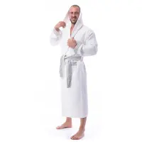 Халат Вафла Лукс - Крем - мъжки - 1886 | Халат Вафла Лукс - Крем - мъжки - 1886
