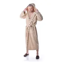 Халат Вивиен - Капучино - мъжки - 1106 | Халат Вивиен - Капучино - мъжки - 1106