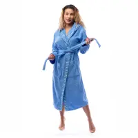 Халат Вивиен - Морско синьо - дамски - 2546 | Халат Вивиен - Морско синьо - дамски - 2546