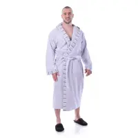 Халат Вивиен - Сив - мъжки - 1099 | Халат Вивиен - Сив - мъжки - 1099
