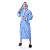 Халат Вивиен - Светло син - мъжки - 2403 | Халат Вивиен - Светло син - мъжки - 2403