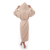 Халат ЖАКАРД - MS - Капучино- дамски - 3500 | Халат ЖАКАРД - MS - Капучино- дамски - 3500
