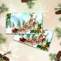 Хавлиена кърпа с коледни мотиви - 3044 - Хавлиена кърпа с коледни мотиви - 3044