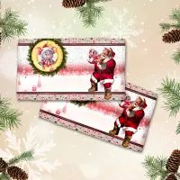 Хавлиена кърпа с коледни мотиви - 3046 - Хавлиена кърпа с коледни мотиви - 3046