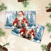 Хавлиена кърпа с коледни мотиви - 3160 - Хавлиена кърпа с коледни мотиви - 3160