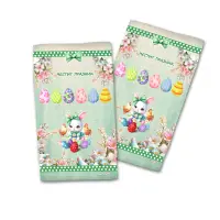 Хавлиена кърпа с Великденски мотиви - 4051 - Хавлиена кърпа с Великденски мотиви - 4051