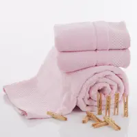 Хавлия за баня Микропамук - Розово - 3338 | Хавлия за баня Микропамук - Розово - 3338