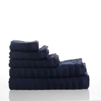 Хавлия за баня Райе - Тъмно синьо - 748 | Хавлия за баня Райе - Тъмно синьо - 748
